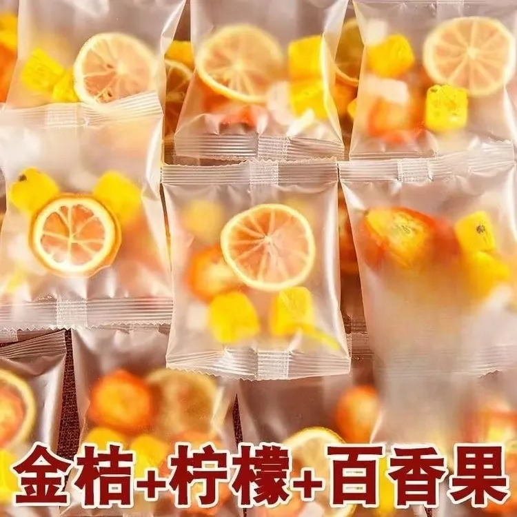 金桔柠檬百香果茶严选高品质酸甜好喝冲泡新鲜下午茶营养喝茶清爽