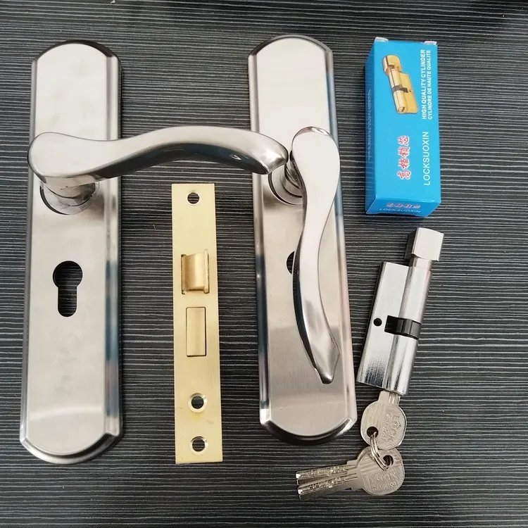 拍1发10室内房间门锁锁体家用锁子多功能可调节双舌小50不锈钢