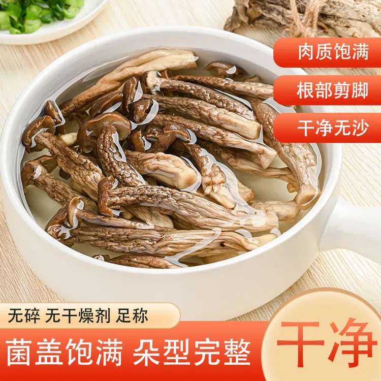 鹿茸菇脆嫩蘑菇菌菇香菇凉拌菜菌菇汤包煲汤