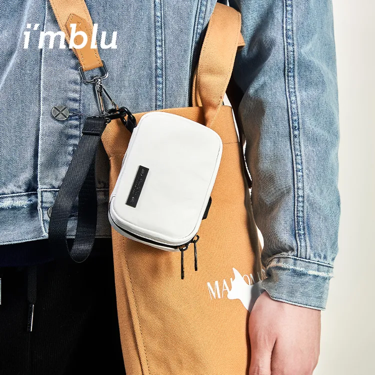 imblu迷你洗漱包零钱袋小包收纳装饰两用数码包便携手拎悬挂卡包