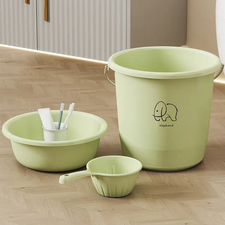 学生水桶加厚洗衣桶洗澡桶大容量手提储水桶家用宿舍塑料桶特大号