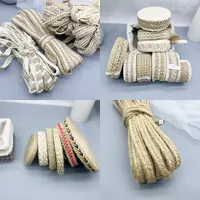 10米装饰麻绳子手工DIY棉麻材料花边工艺品编织麻织带