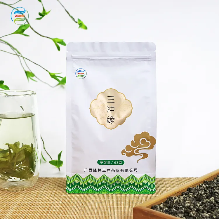 三冲缘绿茶2025年春茶高山原产清香鲜爽绿茶袋装168克