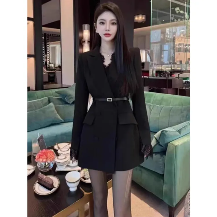 【法式穿搭】2025秋季新款高级感时尚西装外套收腰显瘦气质西服上衣