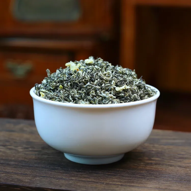 【寒春品尖】茉莉花茶蒙顶山新茶醇厚好茶浓香型细芽精选茶叶