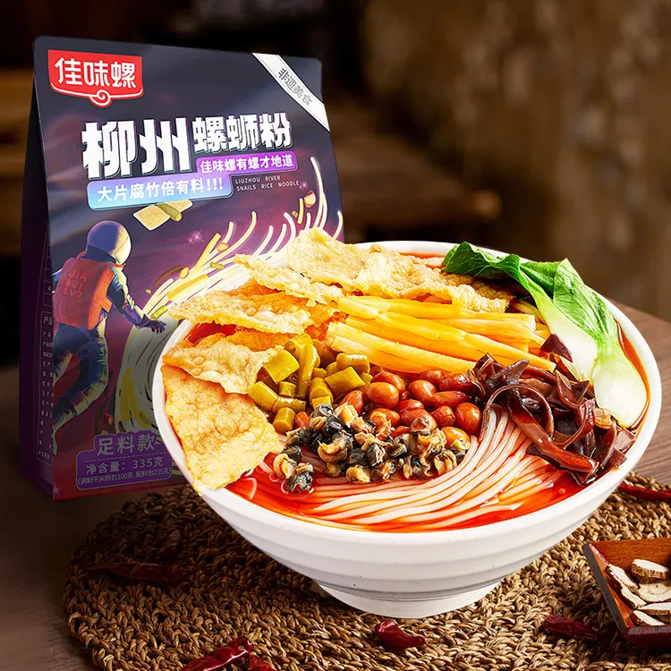佳味螺335g足料款正宗柳州螺蛳粉浓汤方便速食酸辣粉米粉米线袋装