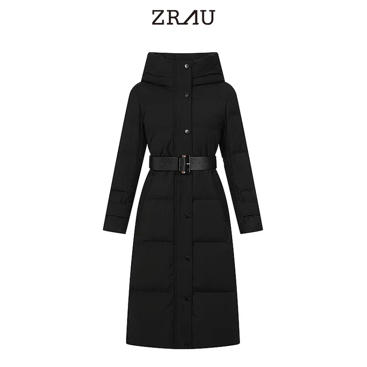 ZUAU 冬季百变款可翻折立领保暖羽绒外套91120341013