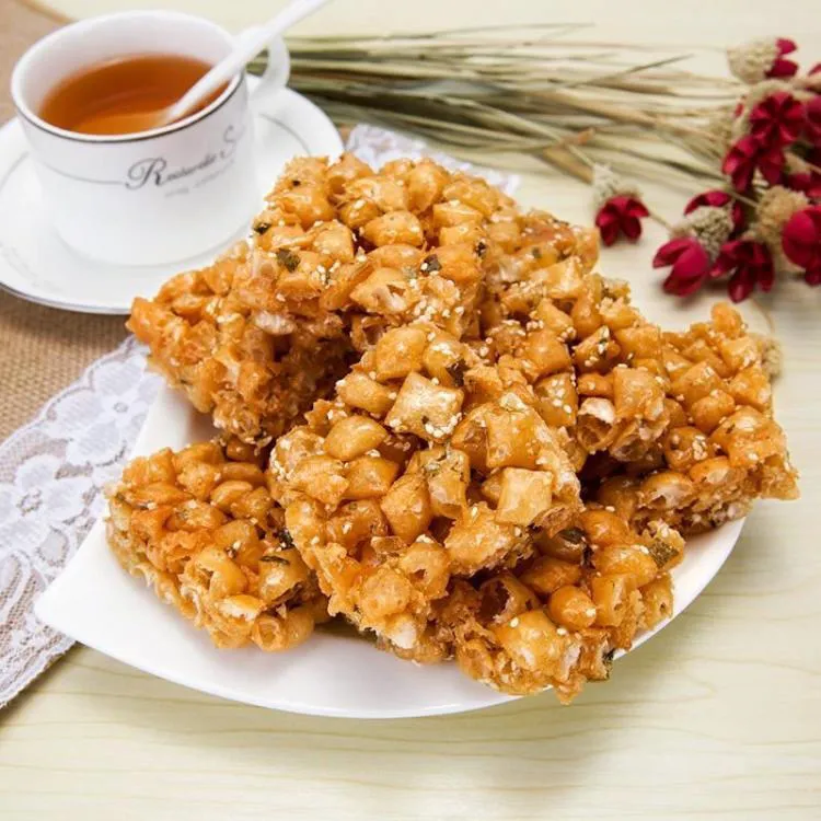 福建特产零食老式沙看球琪玛酥儿时琪玛酥莲子酥香脆葱香味