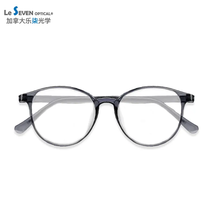 LeSeven乐柒防蓝光眼镜超轻透色素颜框椭圆大框百搭时尚韩版Mia