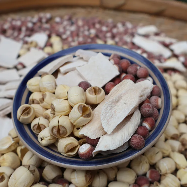 商於百草四神汤煲汤原材料精选白茯苓莲子芡实泡水煮水泡茶