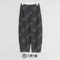 （几里）知逢叙-清凉百搭复古宽松休闲裤 裤长95 1080235