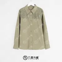 （几里）月华如练-复古气质休闲衬衫 衣长65 胸围108 1073137