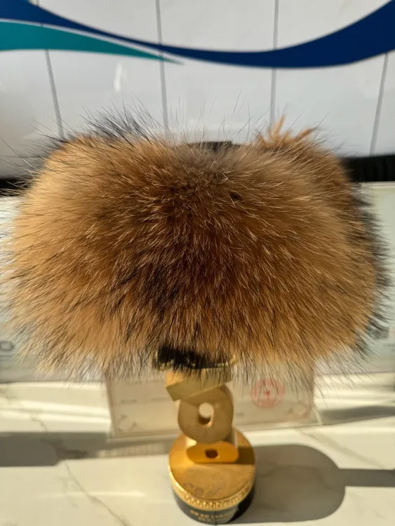 貉子毛保暖雷锋帽