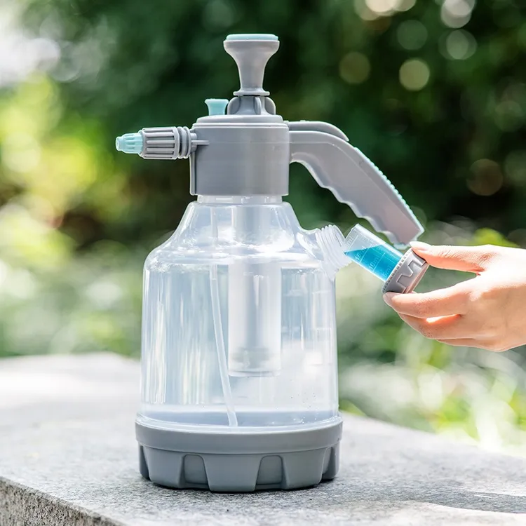透明喷水壶气压式大容量浇水壶园艺浇花家用消毒耐高温雾化喷雾瓶商品图