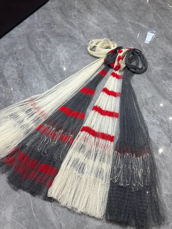 3指网眼大力马线铅坠子纯手工双扣一开到顶