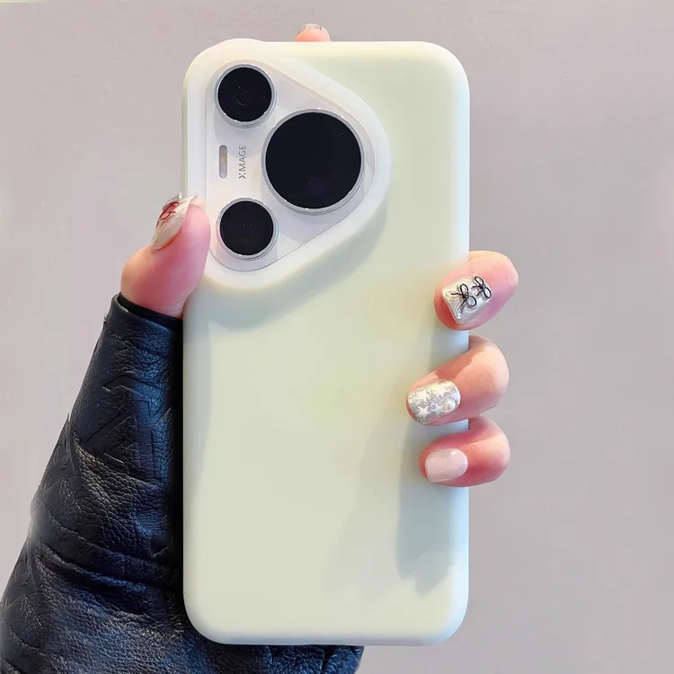 适用华为pura70pro手机壳糖果色系新款Pura70ultra果冻液态硅胶套