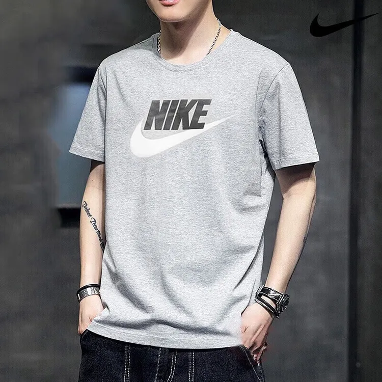 NIKE/耐克短袖t恤男夏季新款休闲运动服宽松舒适透气跑步圆领上衣
