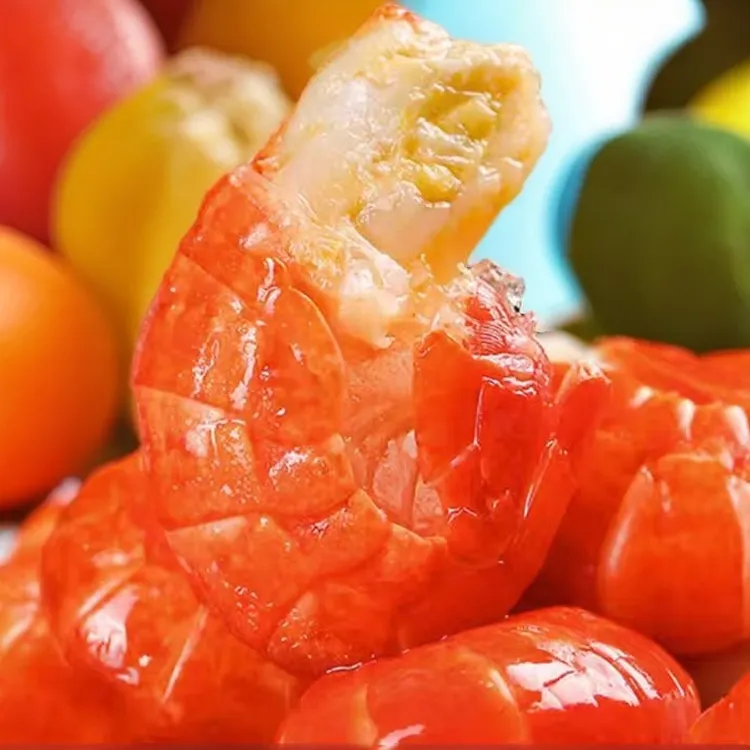 精品特级虾尾活虾现剥无冰龙虾100粒特大号左右海鲜龙虾尾