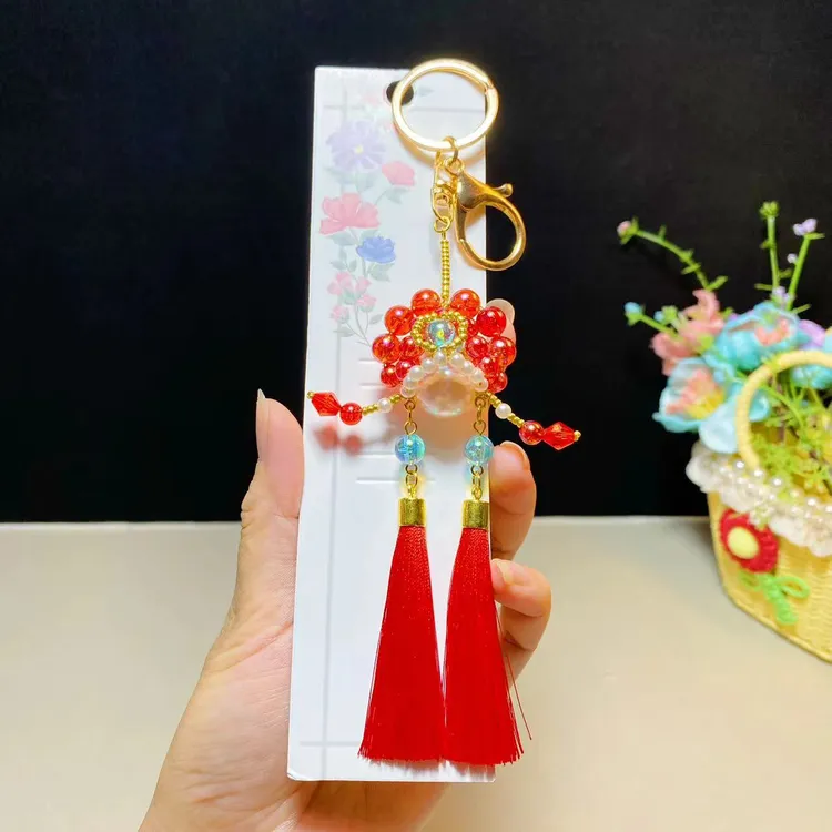 《燕子家》刀马旦状元帽发夹发饰挂件材料包新中式发夹发饰款式颜色