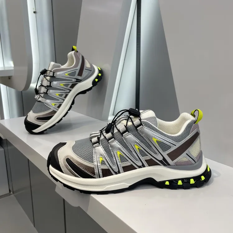 法莎尼亚潮牌登山鞋户外徒步男厚底透气运动休闲鞋春季潮流运动鞋