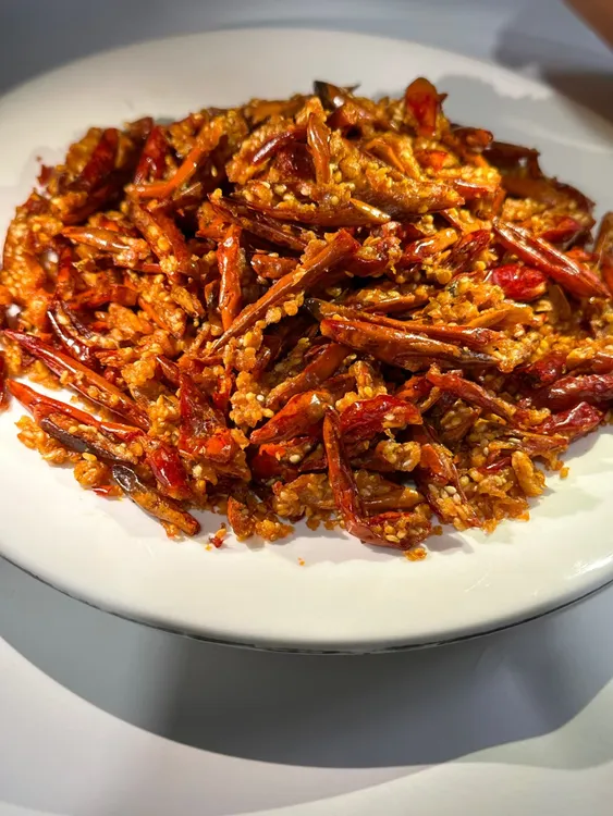 贵州香辣酥下酒菜一瓶150克