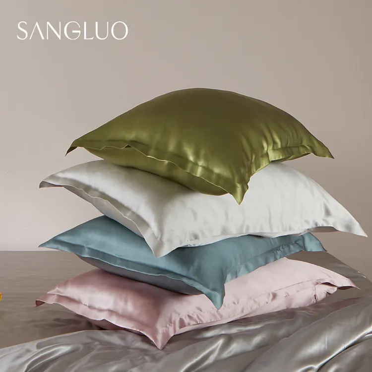 【一对枕套送礼盒！】桑罗双面100%桑蚕丝枕头套真丝枕巾02984450商品图