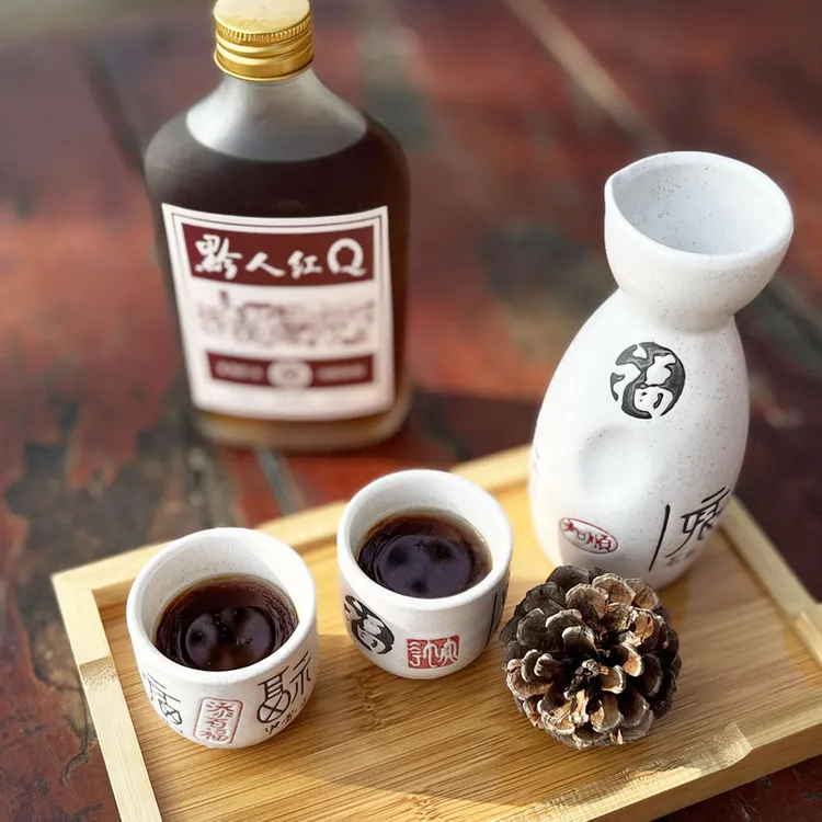 麻糖水手工正宗粮食酒清香酿造纯粮酱香发酵低度小瓶装微醺陈酿  