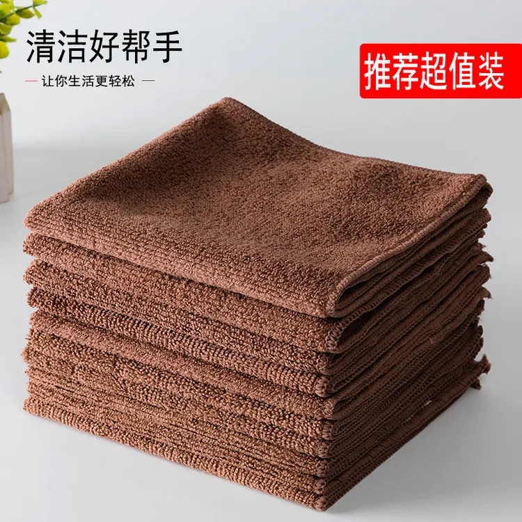 家务清洁抹布超吸水不易掉毛搞卫生毛巾家用擦桌布茶桌布加厚酒店