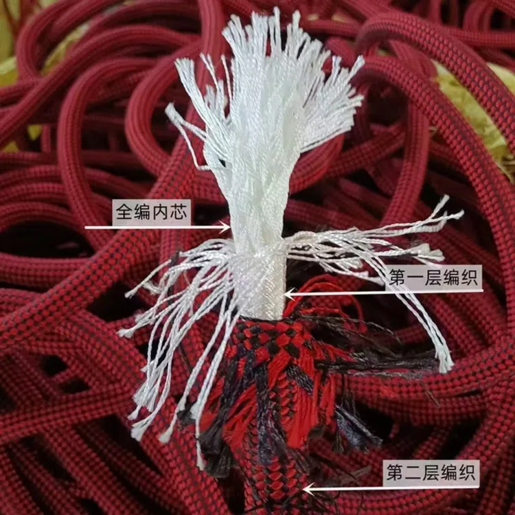 高空作业绳这款新品14.16.18货号，全涤纶细线编织工艺