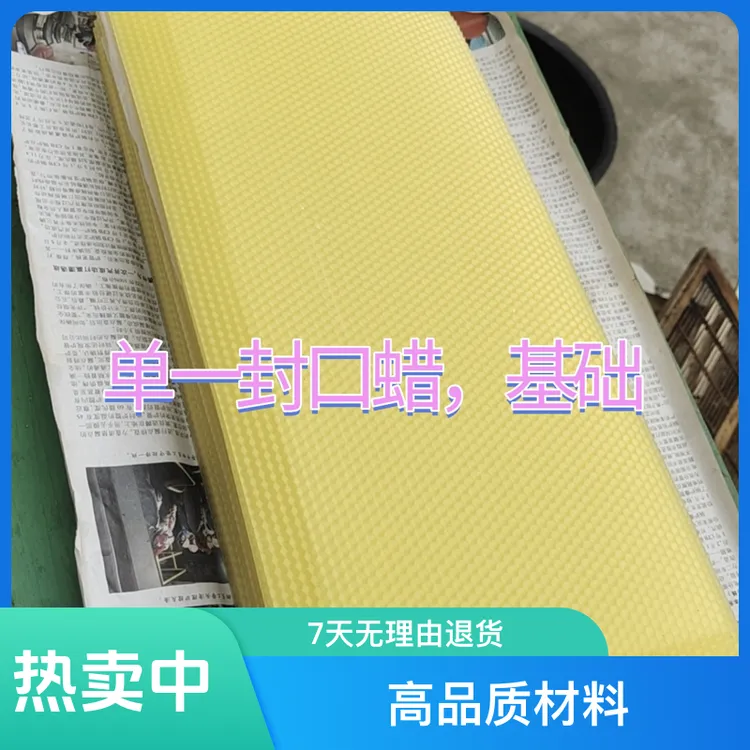 中蜂深房巢础纯蜂蜡巢基蜜蜂用具养蜂工具蜂脾包邮