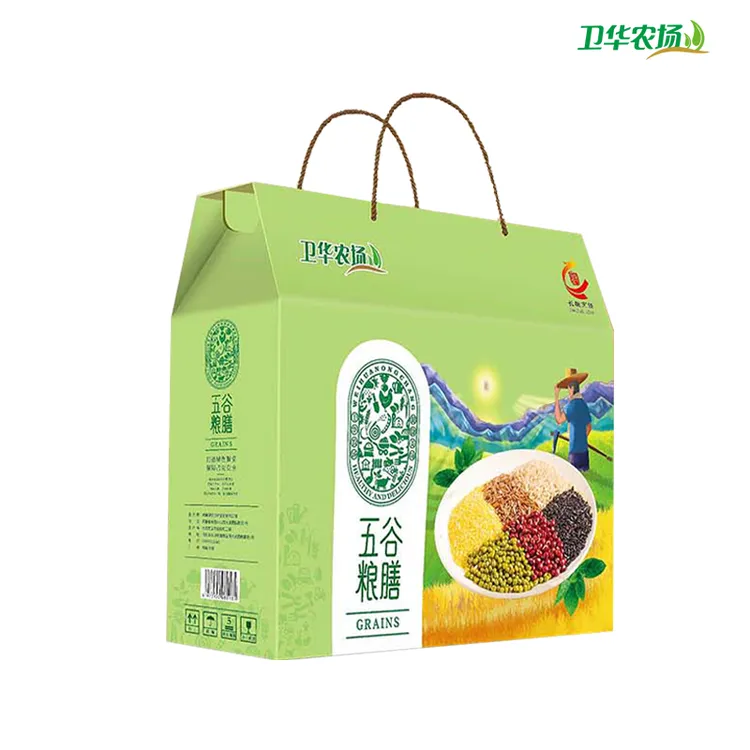 卫华农场五谷粮膳礼盒装 400g*6袋 真空包装