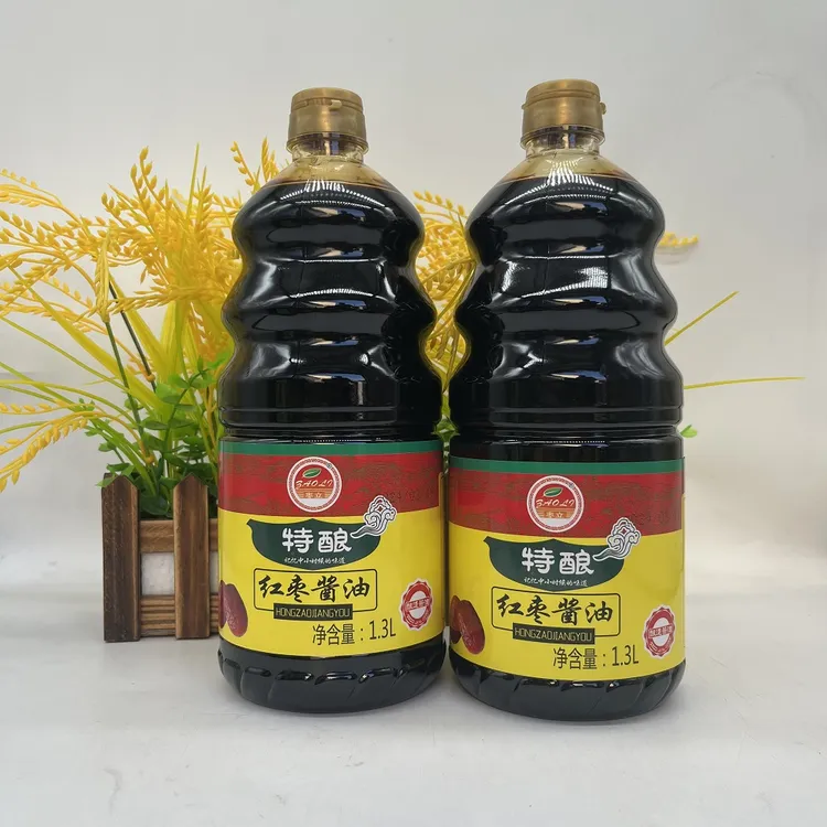 枣立特酿红枣酱油1.3L发酵酿造美味酱油