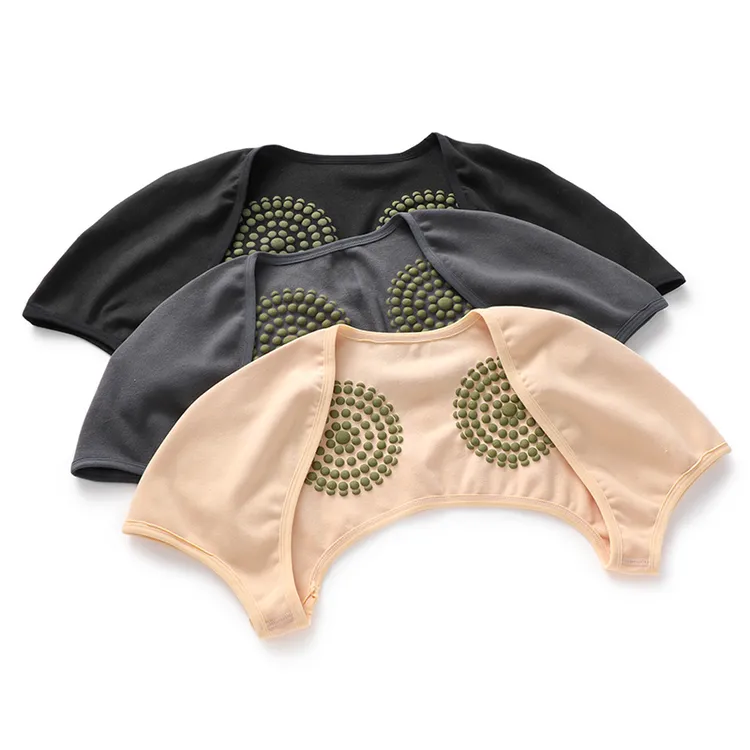 春夏季艾草护肩男女保暖防寒舒绒护肩膀肩周坎肩护颈椎睡觉用护套