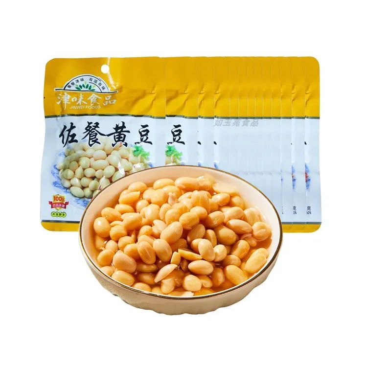 津味佐餐黄豆70g食用下饭榨菜优质爽脆营养美味下酒即食咸菜小菜