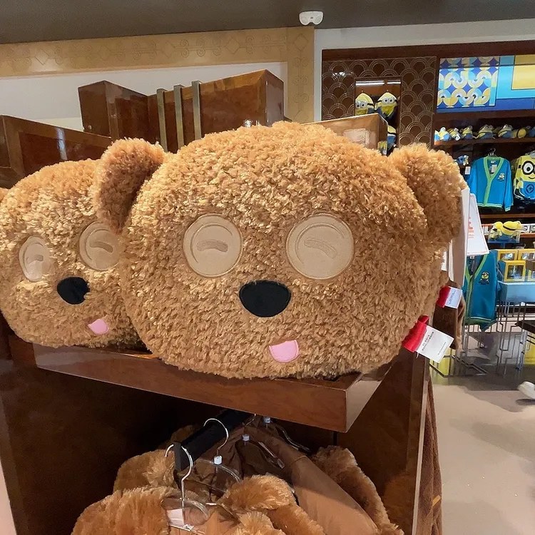 环球影城正品周边代购 小黄人蒂姆小熊靠垫抱枕