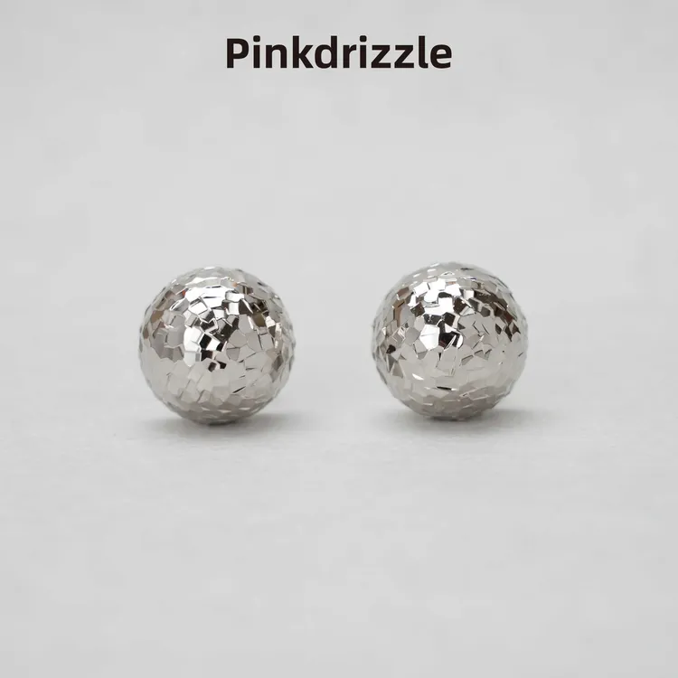 【小米专属】Pinkdrizzle 灿若星辰球形耳饰简约小众设计感