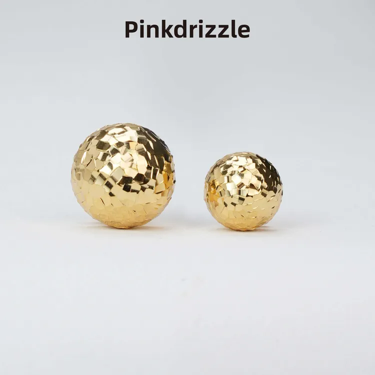 Pinkdrizzle 铜合金耳饰 灿若星辰球形耳饰饰品小众设计高级感