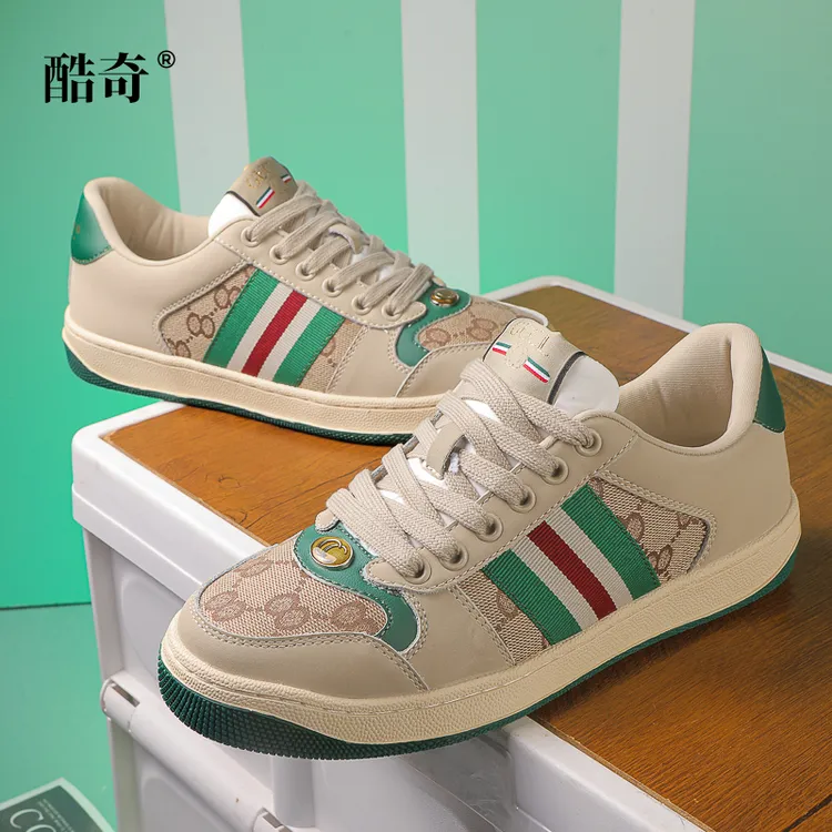 【经典小脏】酷奇GUCL男女同款轻奢手工制作百搭情侣款时尚脏脏鞋