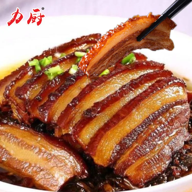 力厨【拍一发三】虎皮梅菜扣肉500g/碗真空预制菜熟食无添加剂团