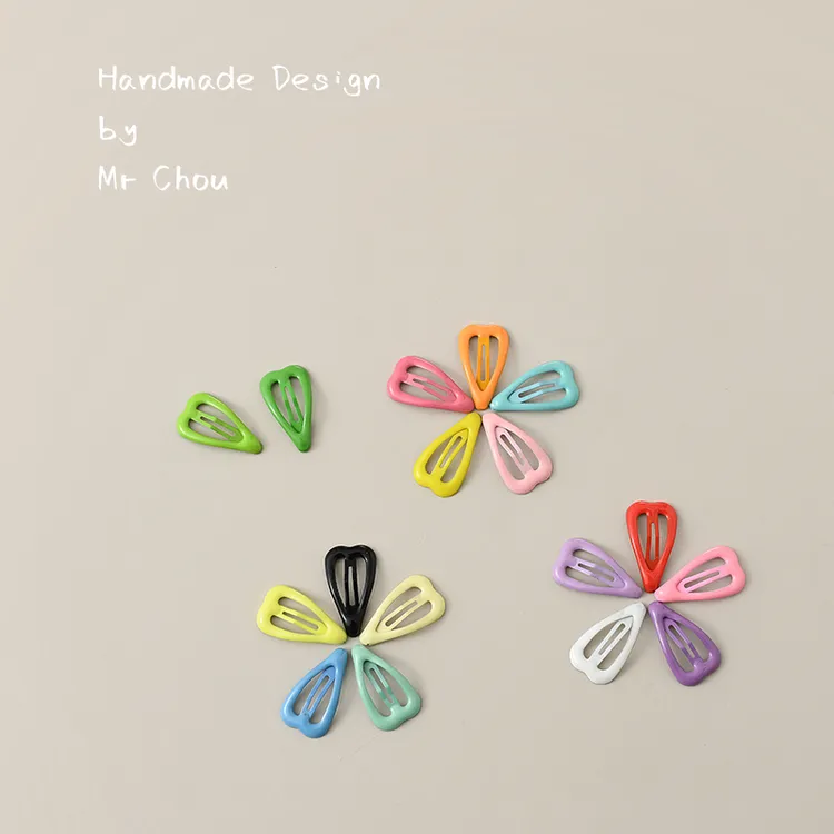 宝宝五角星发夹不伤发婴儿BB夹儿童夹子头饰女童刘海发卡女孩发饰