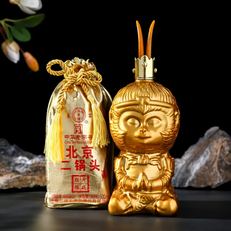 永丰牌北京二锅头46度斗战胜佛纯粮酿造清香型白酒整箱6瓶46度500