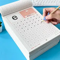 儿童描红本幼儿园数学练字学前中大班初学者练字帖汉字写字本拼音