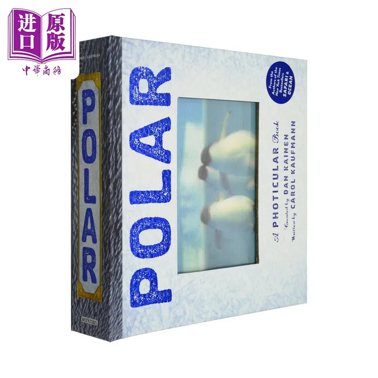 预售 【中商】3D立体图片书 极地 Polar 动物