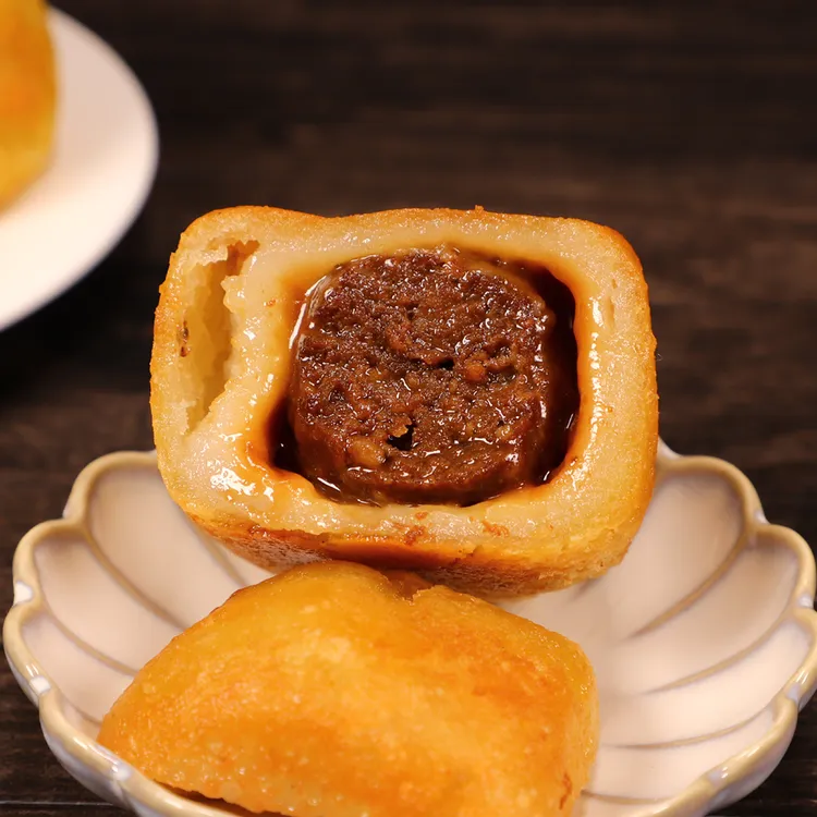 真味兴无锡特产美食小吃玉兰饼 Q弹多汁鲜肉 顺丰包邮早餐面食