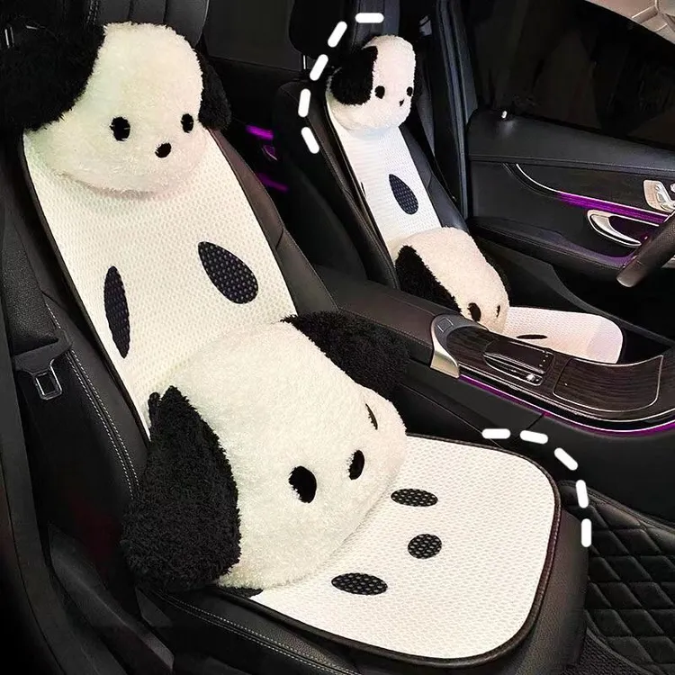 汽车坐垫帕恰狗可爱屁垫车载车内装饰靠枕头枕四季通用座椅垫子女