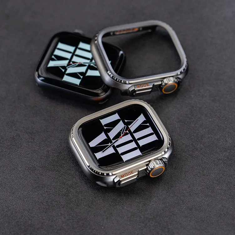 原机质感秒变ultra3金属iwatch保护壳适用苹果手表AppleWatch表带