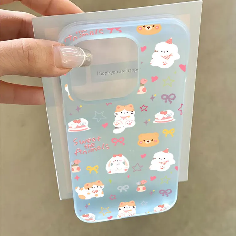 氛围猫狗适用于iphone14手机壳苹果15promax防摔1312软11硅胶卡通