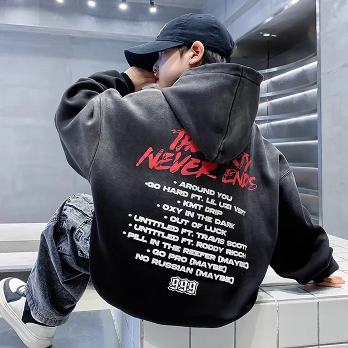 男童卫衣秋冬一体绒加厚2024新款大童冬装儿童保暖连帽上衣冬季