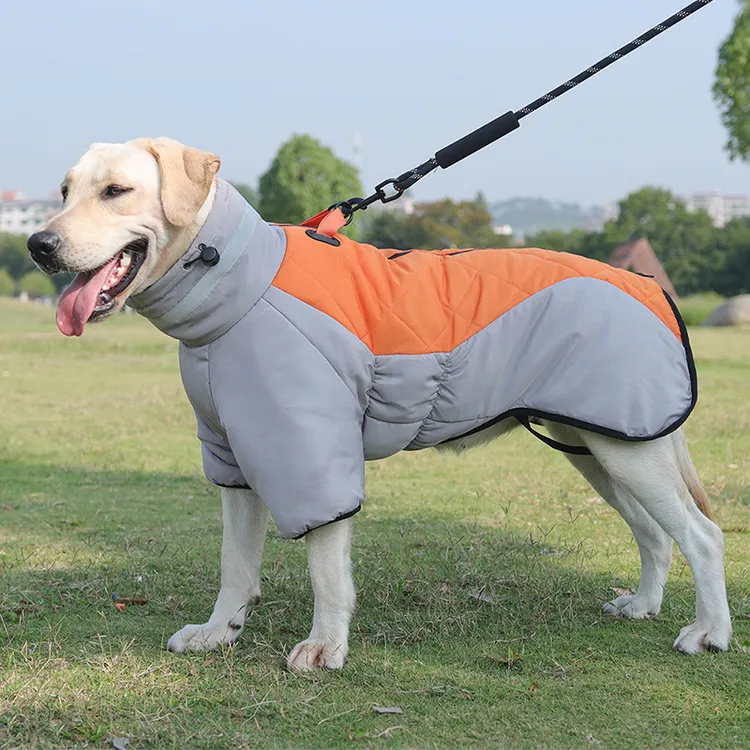 大狗狗衣服秋冬装金毛拉布拉多柴犬中型犬大型犬冬季保暖厚狗棉衣