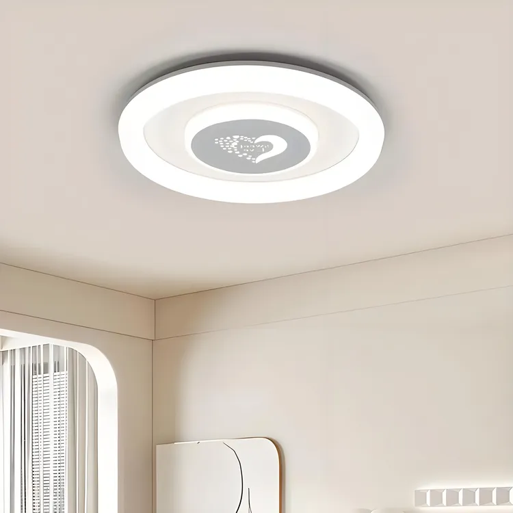 顾致照明护眼卧室灯客厅灯吸顶灯现代简约LED主卧书房阳台